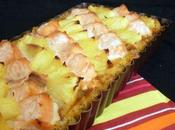 Polen'tarte créole saumon ananas