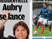 Quand journaux s'intéressent filles...