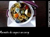 Marmite coques curry Madras