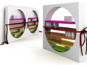 Bikini Bookcase Design