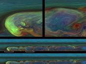 Image jour spectaculaire tempête Saturne