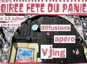 Projections VJing autour Fête Panier