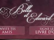 Signez livre d'or mariage Bella Edward