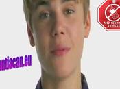Justin Bieber message Anti-SMS volant (Vidéo)