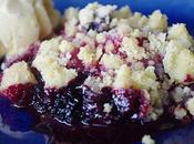 Crumble fruits rouges