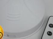 Camera espion dans faux détecteur fumee