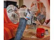 éléphant papier mâché