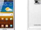Samsung Galaxy passe blanc