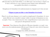 Phishing Free (avis remboursement)