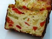 Cake courgettes-poivron rouge-carotte