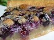 Tarte amandine bleuets