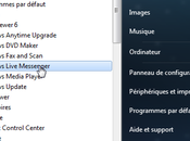 Windows Live Messenger dans zone notification