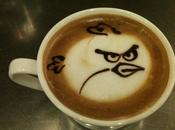 Angry Bird dans votre café