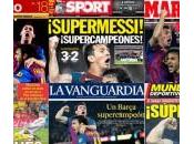 Super Messi encensé presse espagnole