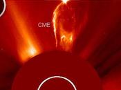 Impression visuelle qu’une tempête solaire secoue Vénus