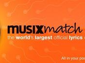 Musixmatch plus millions paroles chansons pour votre Android Phone [APP]