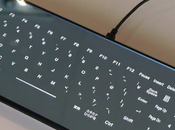 premier clavier d'ordinateur tactile
