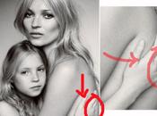 fille Kate Moss sans phalanges grace Photoshop