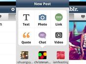 Mise jour l’app android Tumblr