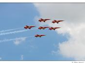 patrouille Suisse d’essai au-dessus Val-de-Travers