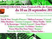 Kiosquorama, l’éco festival musical d’IDF