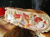 Cake rond surimi-tomate