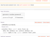 Générez mots passe Wolfram Alpha
