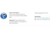 iTunes 10.5 bêta disponible pour développeurs