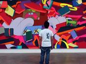 Kaws hold line angeles opening