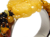 Nouveau bracelet couple jaspe jaune