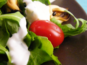 Salade mesclun moules