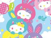 calendrier 2012 Hello Kitty Colorful Bunny