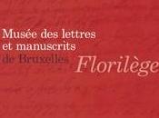 Florilège lettres Musée manuscrits Bruxelles