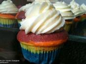 Rainbow cupcakes (les colorés, ciel)