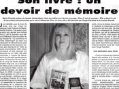 L’auteure Marie-Chantal Guilmin obtient article presse dans journal Montagne Noire France