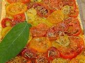 Tarte Fine Tomates Multicolores