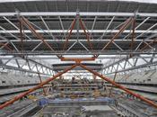 7200 tonnes pour toiture Grand Stade Lille