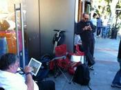 Steve Wozniak fait queue pour iPhone