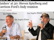 Indiana Jones Spielberg Ford fêtent anniversaire