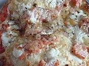 Pizza saumon fumé, boursin