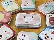 cute petites boîtes métal venue Corée