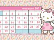 Goodies calendrier Hello Kitty Jaimehellokitty.com novembre