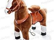 Ponycycle poney articulé pour faire galoper enfants