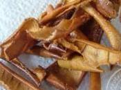 Chips d’épluchures pommes