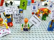 Good as... LEGO occupent Wall Street aussi