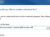 Eteignez votre écran avec raccourci windows