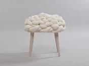 Cloud Stool, nuage pattes