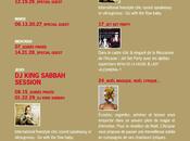 Programmation Mezzanine l’Alcazar Décembre 2011