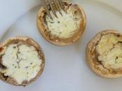 champignons fromage fines herbes
