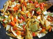 Cuisine indienne végétarienne Légumes mélangés